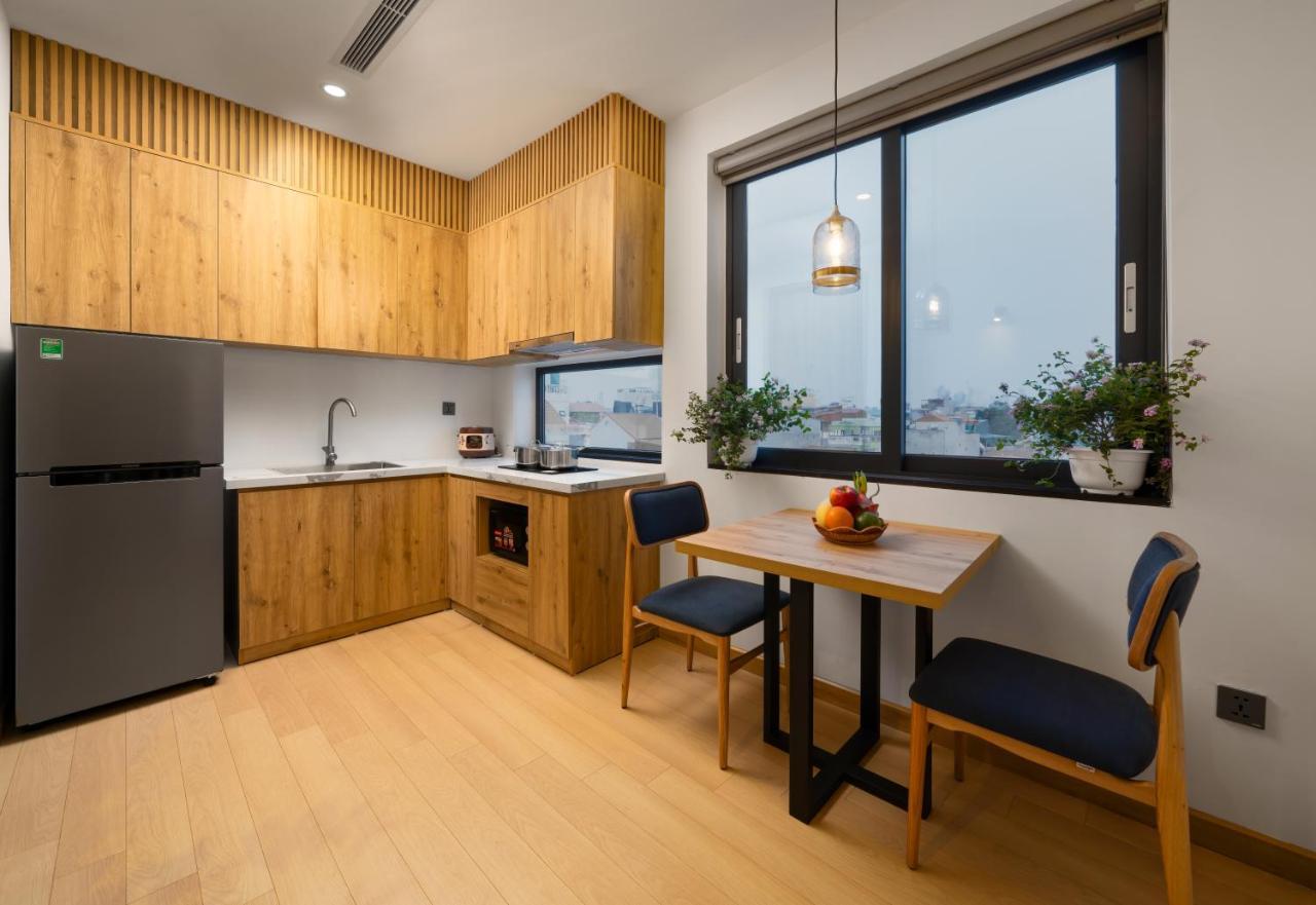 The Galaxy Home Doi Can Hotel And Apartment ハノイ市 エクステリア 写真